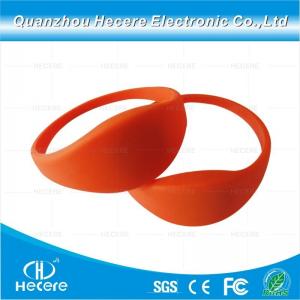 Cheap                  125kHz RFID Tk4100 Silicone Wristband for Festival              for sale