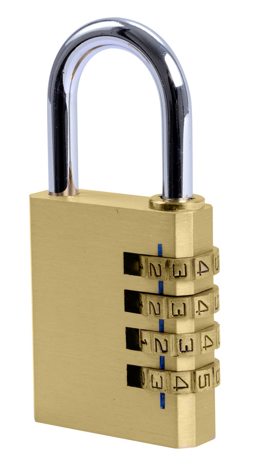 Cheap heavy duty brass combination lock ,competitve price resettable combination locks supplier for sale