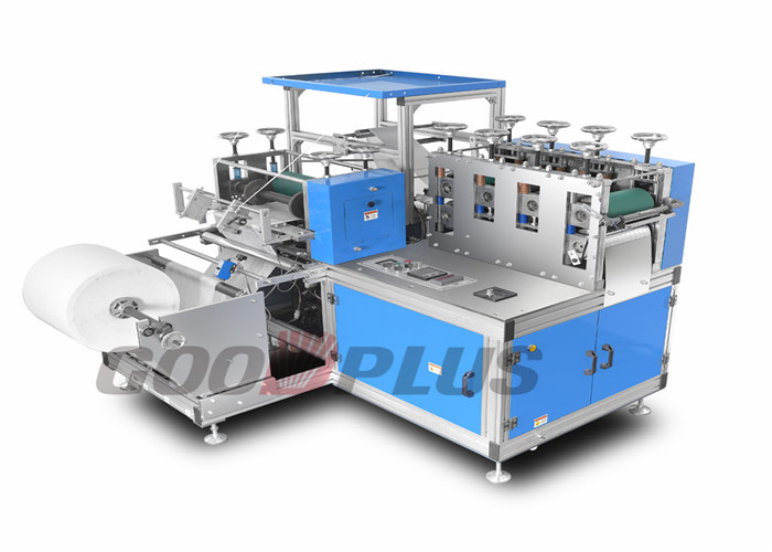 Cheap High Effciency 15 Gsm Elastic PE Nonwoven Shoe Cover Making Machine for sale