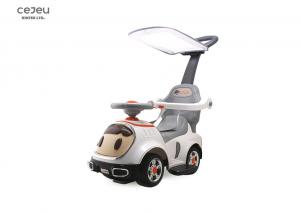 Cheap 3C Childs Push Along Car Bebe Sound Doll Push Along Car With Canopy for sale