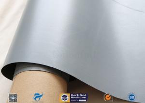 Cheap 0.25mm Plain Waterproof PVC Coated Fiberglass Fabric For Fireproof Tents for sale