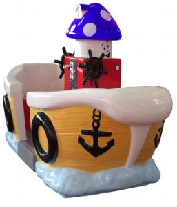 Cheap Mushroon Boat Amusement Park Rides Coin Operated Carousel Kiddie Rides for sale