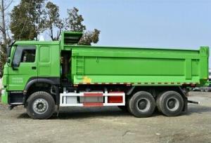 Cheap Urban Intelligent Residue Quad Axle Dump Truck , 12 Wheeler Dump Truck 88Km/H for sale