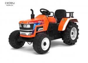 Cheap Led Light Childs Plastic Ride On Tractor 135*76*81CM 2.4G RC for sale