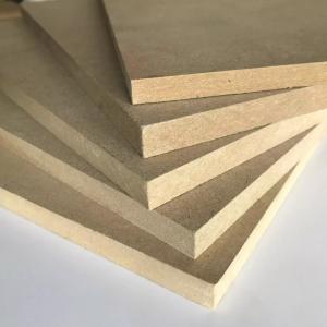 Cheap Thickness 1.8 - 30mm Melamine Faced MDF Board 8% - 14% Moisture Content for sale