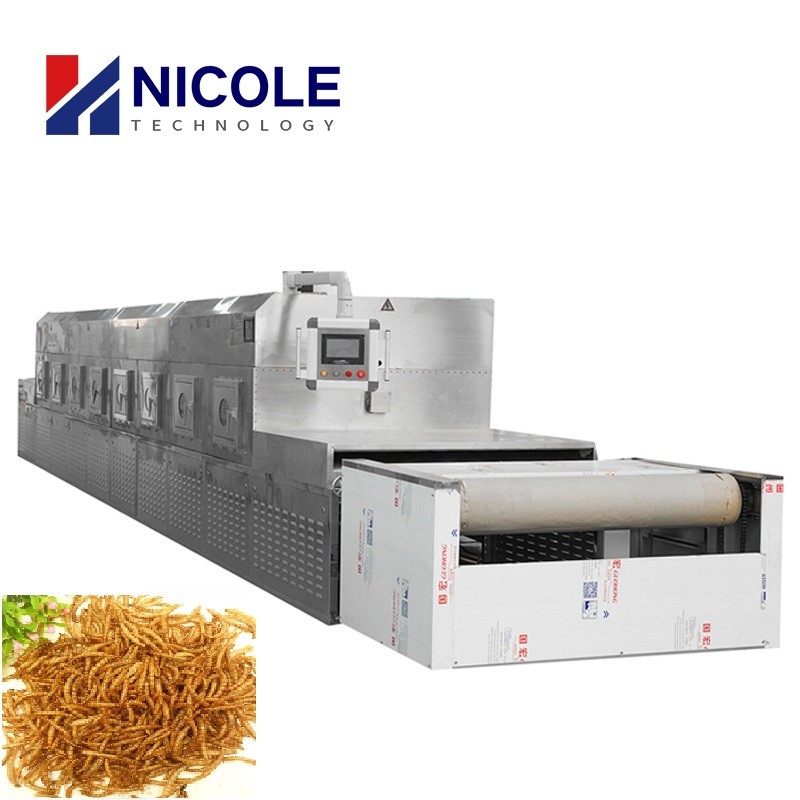 Cheap Insects Microwave Industrial Drying Machine Stainless Steel 304 For Mealworms for sale