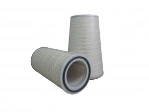 Cheap Cylindrical Canister Gas Turbine Air Filter , Cellulose Activated Carbon Filter for sale