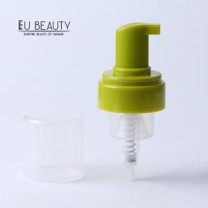 China Green Facial Cleanser Soap Dispenser Pumps / Lotion Dispenser 