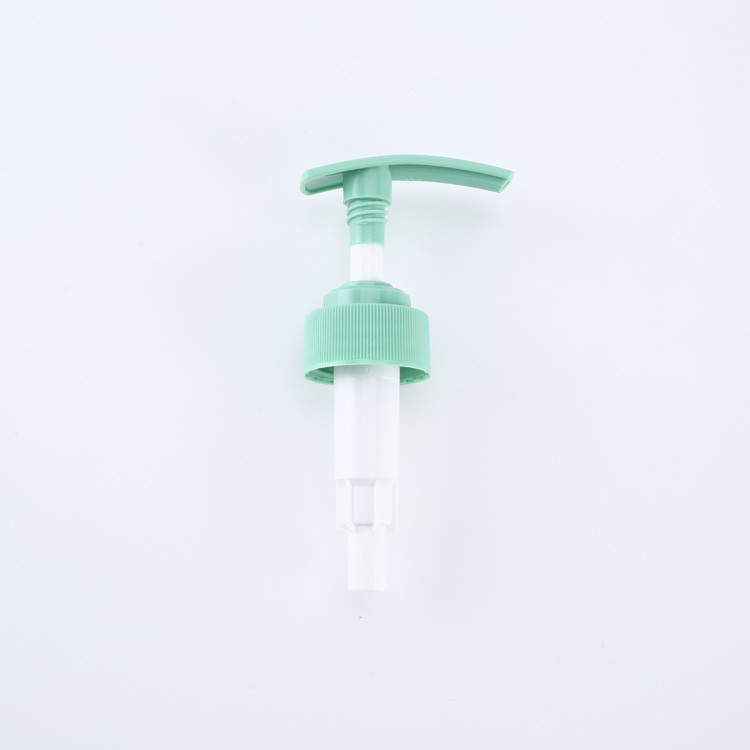 Cheap 28/410 Non-Spill Liquid Soap Dispenser Shampoo Bottle Plastic Left Right Lock Lotion Pump for sale