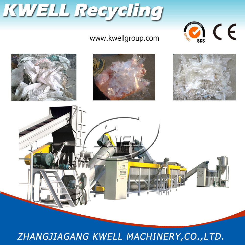 Cheap Agriculture Film Crushing and Washing Machine, Film Bag Recycling Machine for sale