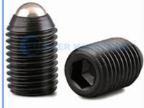 Cheap Black Oxide Steel Ball Point Set Screw M4 Hex Socket Harden Fastener Grade 10.9 for sale