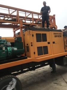 Cheap SINOTRUK HOWO 6*4 6*6 Truck Mounted Drilling Rig 300m water well drilling truck Borehole Well Drill Rig for sale