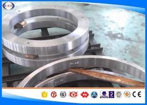 Cheap H 13 Steel Hot Forged Rings / Forged Metal Rings With Polished Surface for sale