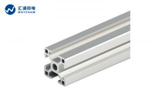Cheap Silver Anodized 6063T5 T Slot Aluminium Profile / Modular Aluminium Extrusions for sale