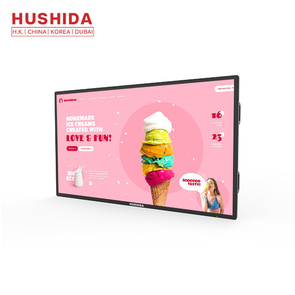 Cheap 65 inch Hushida Digital Signage Information Publishing With Wifi for sale