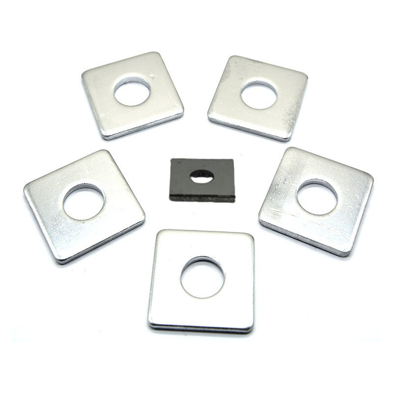 Cheap Stainless Steel 50mm Square Washers Size M3-M20 For Construction for sale
