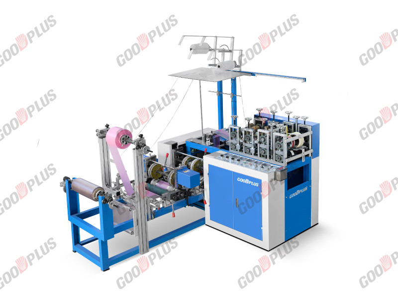 Cheap 3.5KW Double Layer LDPE Plastic Shoes Cover Making Machine for sale