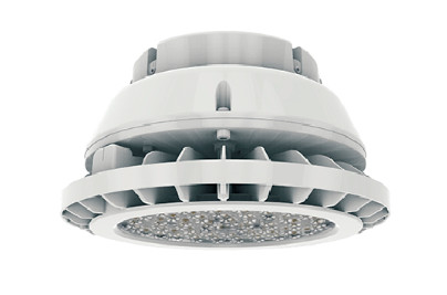 Cheap IP65 Cree Outdoor LED Canopy Lights / 70W 80W Round LED Canopy Light for sale