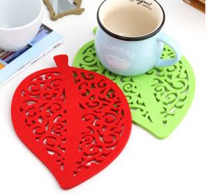 Cheap Promotional gift cup mat cup pvc mat table protector heat resistant silicone mat beer mat for sale