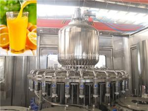 Cheap 7000BPH 3 In 1 SUS304 Juice Filling Machine With Touch Screen for sale