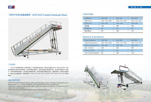Cheap Durable Aircraft Passenger Stairs , Aviation Ground Support Equipment  for sale