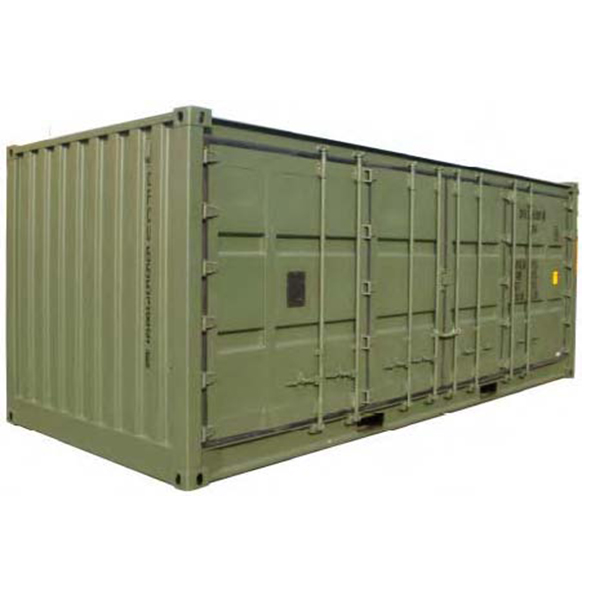 Cheap 20ft swing door shipping container for sale