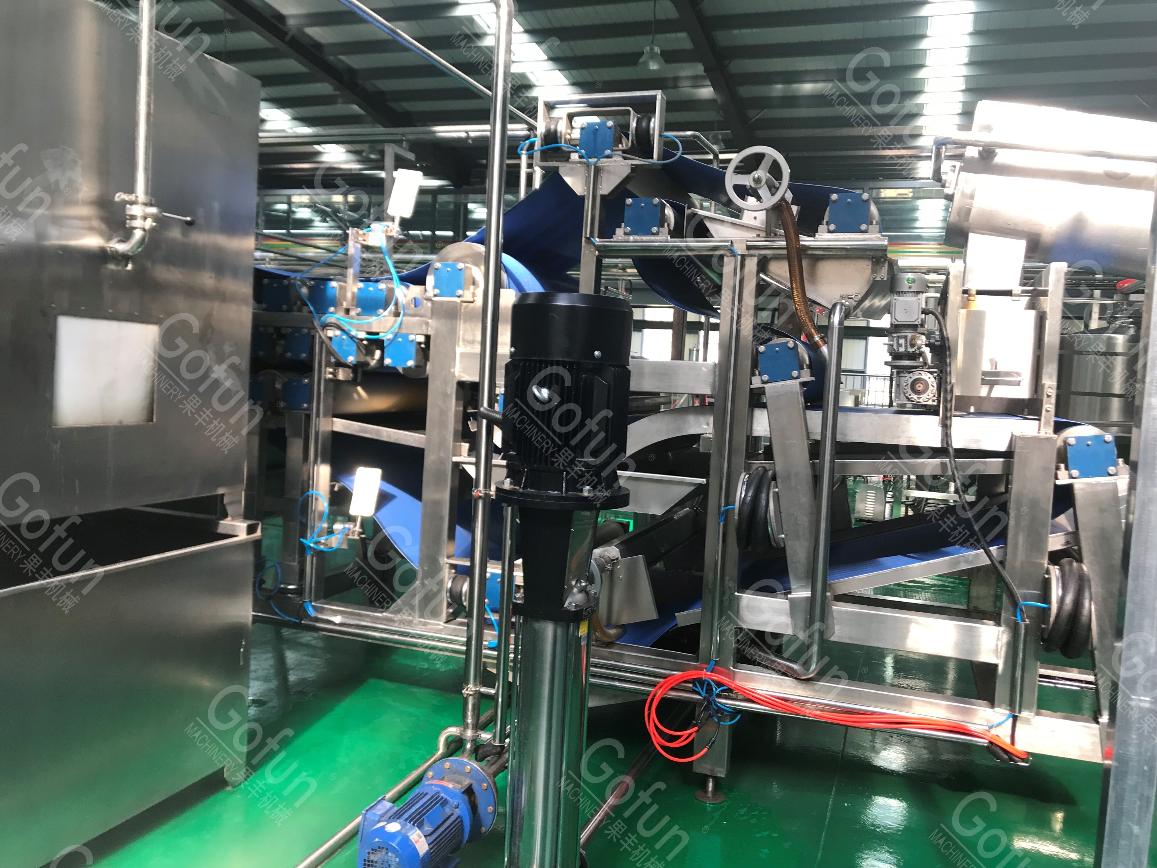 Cheap Industrial Apple Processing Line For Jam 400T/D SUS304 for sale
