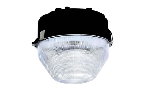 Cheap Round Ceiling Lamp Outdoor LED Canopy Lights Prismatic Structure For Warehouse for sale