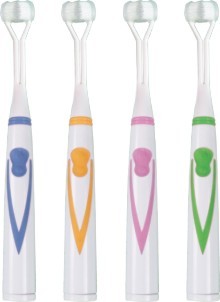Cheap 3 sided triple electrical toothbrushes adult tooth brushes for sale