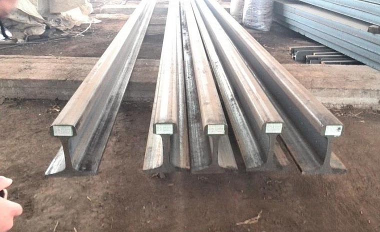 Cheap 50kg Railway Heavy Steel Rail U71Mn Steel Rail for Raileay for sale