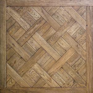 Cheap White washed Oak Versailles wooden Parquet flooring for sale