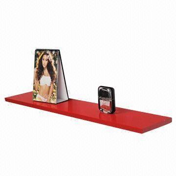 Cheap Wooden Wall/Book Shelf with Metal Handle, Suitable for Decoration Purposes, Simple Design for sale