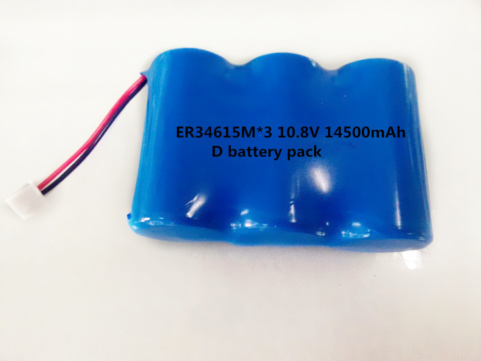 Cheap 3.6V Primary Lithium Battery with 14Ah er34615m 10.8v for Remote data Recorder for sale