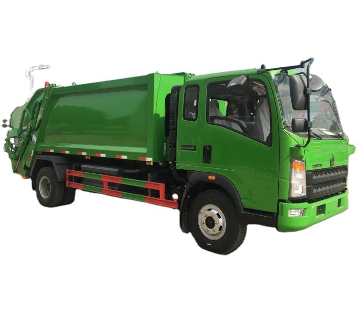 Buy cheap SINOTRUK HOWO 4X2 Compressed Garbage Truck, Light Duty Commercial Vehicle, 8CBM from wholesalers