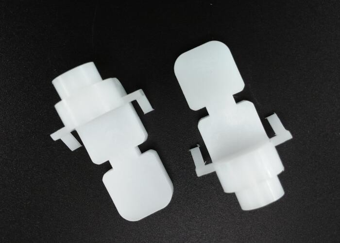 Cheap 35mm White Plastic Injection Molded Products Waterproof for Antenna Fittings for sale