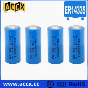 Cheap ER14335 3.6V 1650mAh first & primary battery with long self life more than 10 years for sale