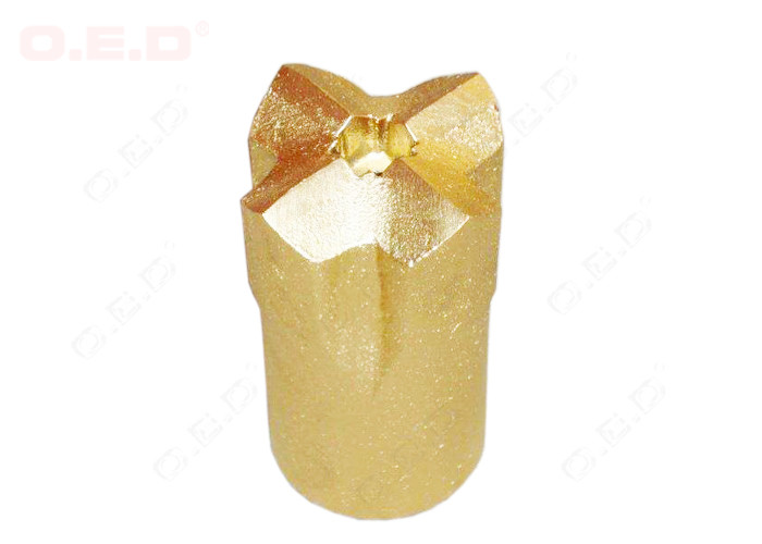 Cheap Tapered Small Rock Drill Bits 28mm Drill Bit Spherical / Parabolic Shaped for sale