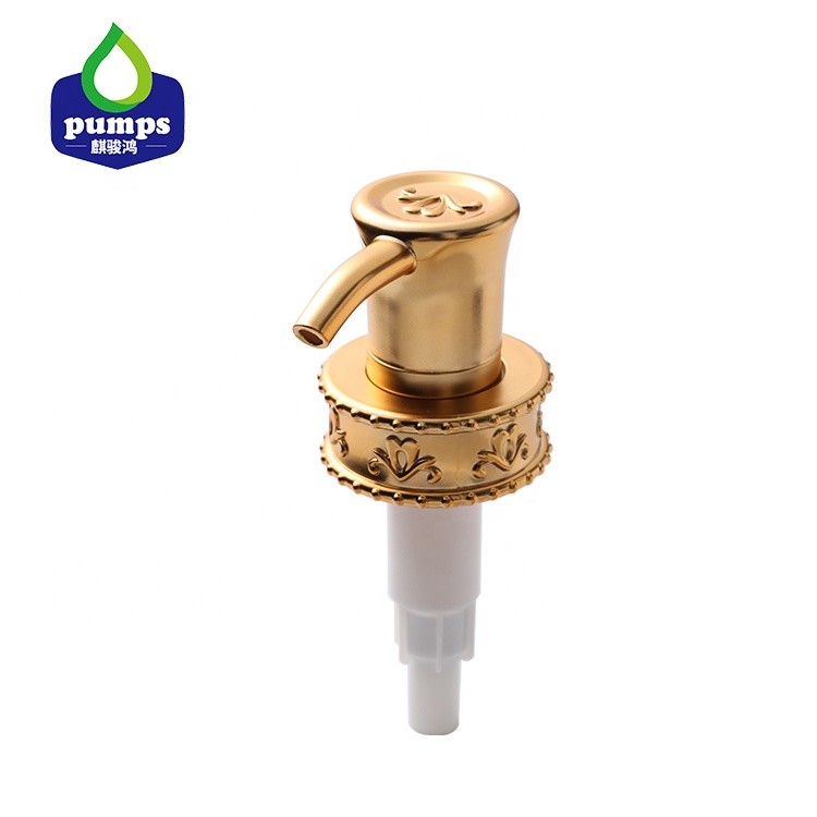 Cheap ODM UV Aluminum Rose Gold Soap Pump , 33/410 Lotion Transfer Pump for sale