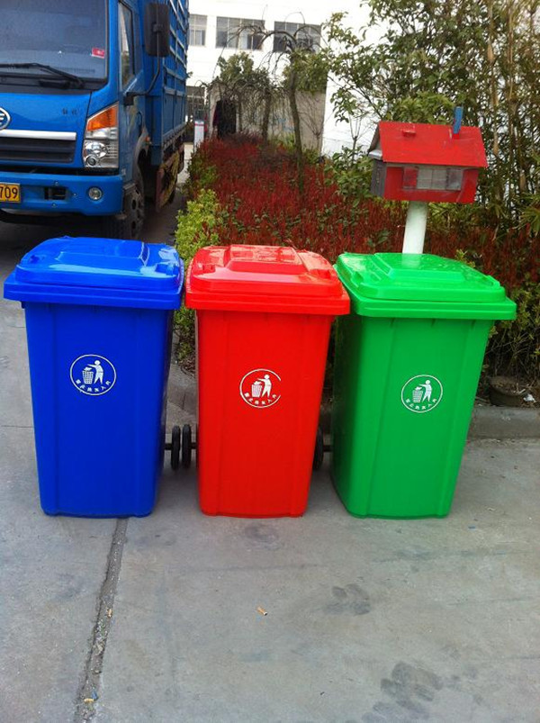 Cheap offer plastic garbage bin for rubbish collection for sale