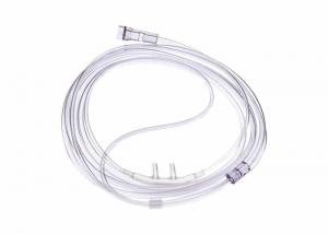 Cheap Transparent PVC Surgical Nasal Oxygen Cannula With Nasal Prongs for sale