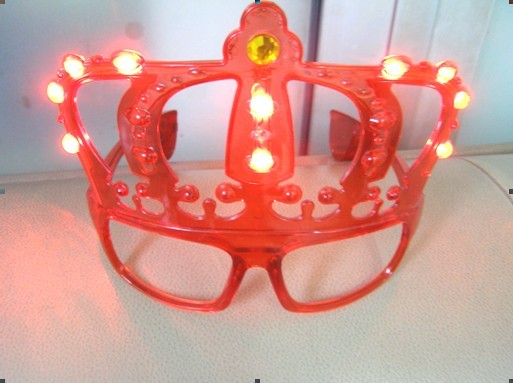 Cheap plastic flashing Led glowing glasses LED lighting party glasses led party glasses for sale