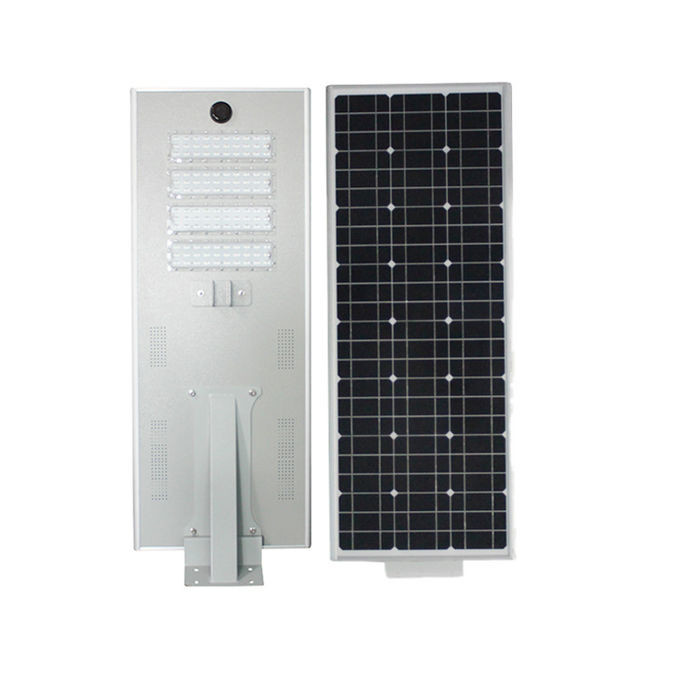 Cheap 60W Integrated Solar Street Lights All in One Solar LED Street Light Radar Sensor Solar Lights with / without Pole for sale