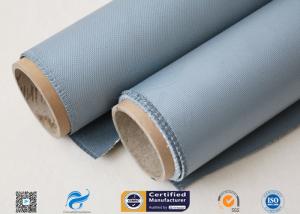 Cheap Thermal Insulation Materials 31OZ 0.85MM Grey Silicone Coated Fiberglass Fabric for sale
