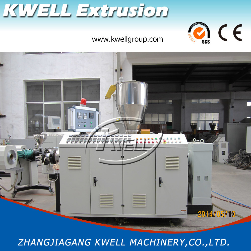 Cheap High Output PVC Pipe Extrusion Making Machine, UPVC Water Tube Extruder for sale