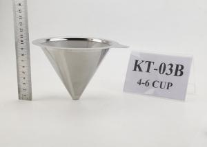 Cheap Portable Flexible Stainless Steel Coffee Dripper For Chemex , Free Sample for sale