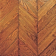 Cheap Solid wood Oak Chevron Parquet flooring for sale
