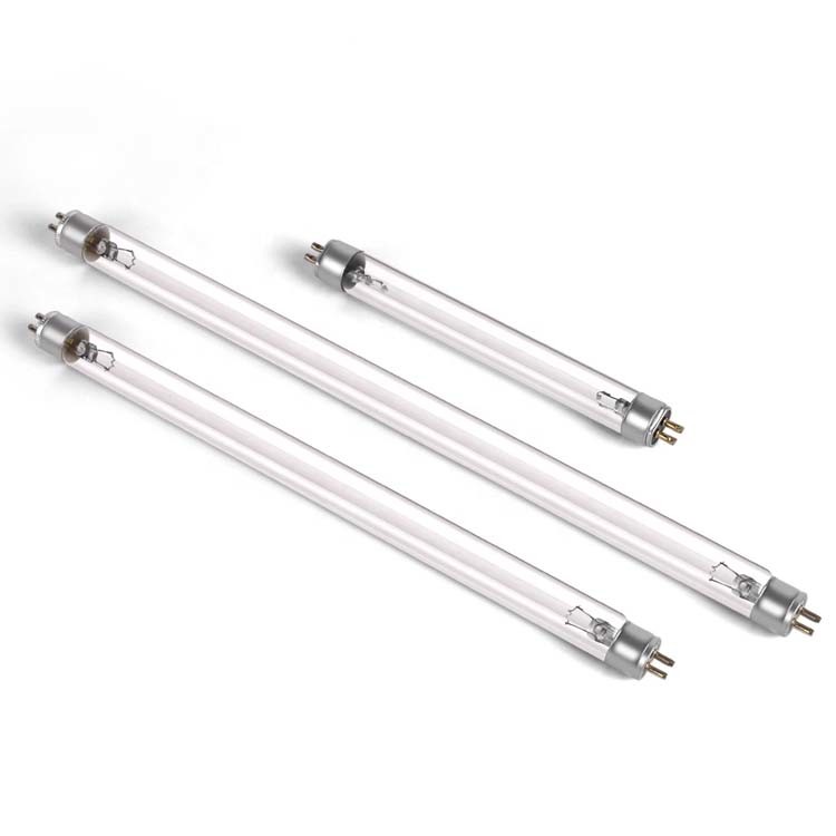 Cheap Double Needle Germicidal UVC Light Lamps T5 / T8 4W 6W 8W 15W for sale