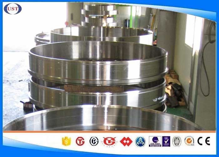 Cheap SCM445 / 50CrMo4 Forged Rings , Diameter 50-1000 Mm Din 1.7228 Steel Forged Rings for sale