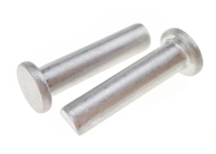 Cheap 3X10 mm Flat Head Solid Aluminum Rivets Grade 5052 for Industry for sale