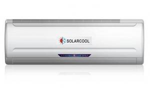 Cheap DC Inverter Hybrid Solar Split Air Conditioner With Multi Fold Heat Exchanger for sale